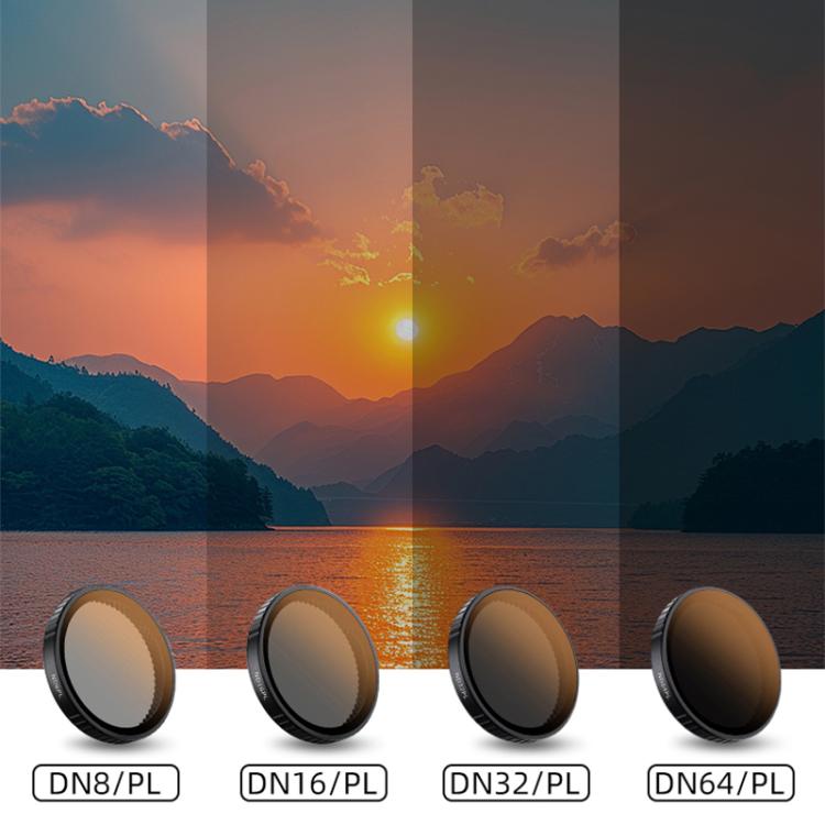 For DJI Action 5 Pro Camera Lens Filter, Filter:ND16 - Lens Filter by buy2fix | Online Shopping UK | buy2fix