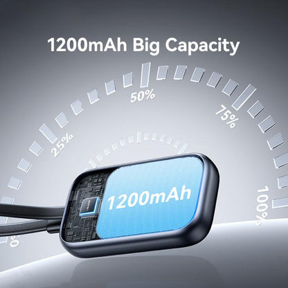 For Apple Watch Series USAMS CD245 1200mAh Portable Watch Wireless Charger with Cable(Desert Gold) - Charger / Holder by USAMS | Online Shopping UK | buy2fix