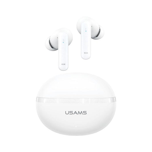 USAMS Echo E02 ANC and ENC In-Ear TWS Wireless Bluetooth Earphones(White) - TWS Earphone by USAMS | Online Shopping UK | buy2fix