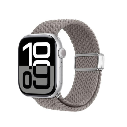 For Apple Watch 38 / 40 / 41 / S10 42mm DUX DUCIS Mixture Ultra Series Magnetic Buckle Nylon Braided Strap(Clay) - Watch Bands by DUX DUCIS | Online Shopping UK | buy2fix