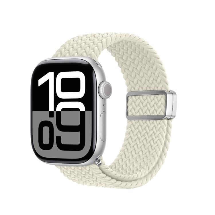 For Apple Watch 38 / 40 / 41 / S10 42mm DUX DUCIS Mixture Ultra Series Magnetic Buckle Nylon Braided Strap(Starlight) - Watch Bands by DUX DUCIS | Online Shopping UK | buy2fix