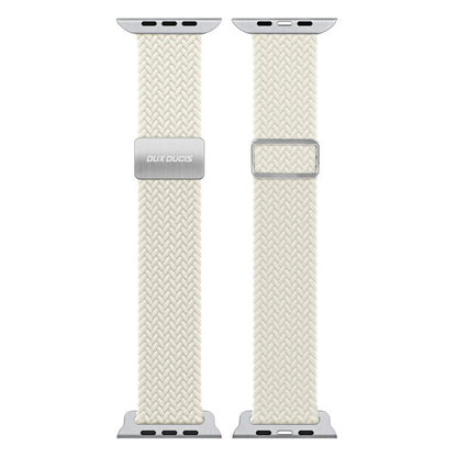 For Apple Watch 38 / 40 / 41 / S10 42mm DUX DUCIS Mixture Ultra Series Magnetic Buckle Nylon Braided Strap(Starlight) - Watch Bands by DUX DUCIS | Online Shopping UK | buy2fix