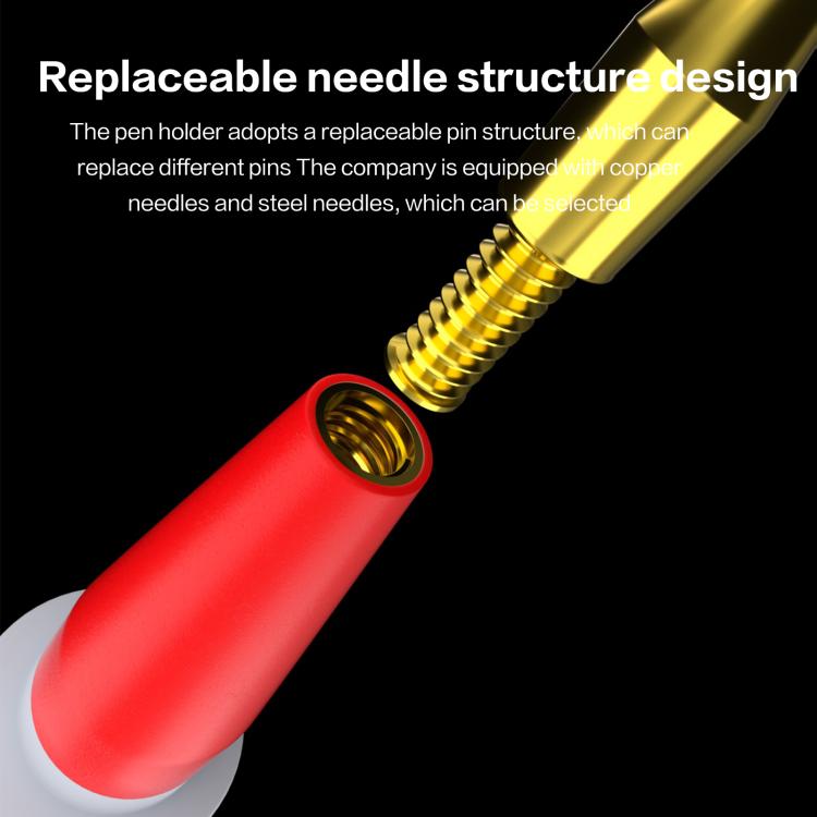 i2C Pure Copper Silicone Probe Detection Pen, Model:Straight Plug - Test Tools by i2C | Online Shopping UK | buy2fix