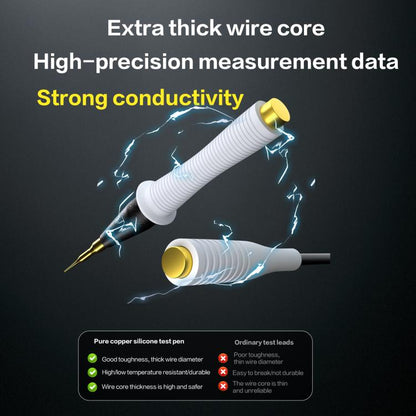 i2C Pure Copper Silicone Probe Detection Pen, Model:Straight Plug Without Stainless Steel Needle - Test Tools by i2C | Online Shopping UK | buy2fix