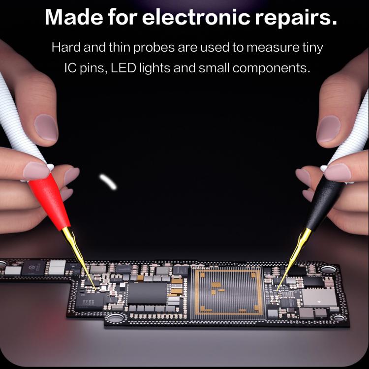 i2C Pure Copper Silicone Probe Detection Pen, Model:Bend Plug Without Stainless Steel Needle - Test Tools by i2C | Online Shopping UK | buy2fix