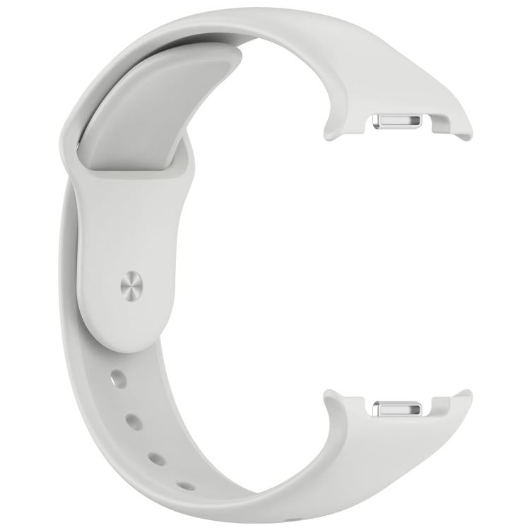 For Samsung Galaxy Watch8 / 8 Classic xDfind Reverse Buckle Silicone Watch Band(Light Grey) - Watch Bands by xDfind | Online Shopping UK | buy2fix