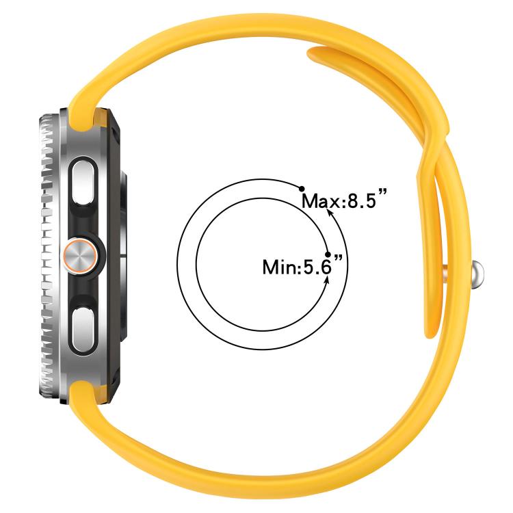 For Samsung Galaxy Watch8 / 8 Classic xDfind Reverse Buckle Silicone Watch Band(Light Grey) - Watch Bands by xDfind | Online Shopping UK | buy2fix