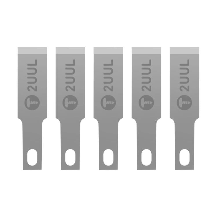 2uul 5 in 1 DA28 FlatCut Solder Pad Underfill Glue Fast Removal Blades - Dust Remove Tool by 2UUL | Online Shopping UK | buy2fix