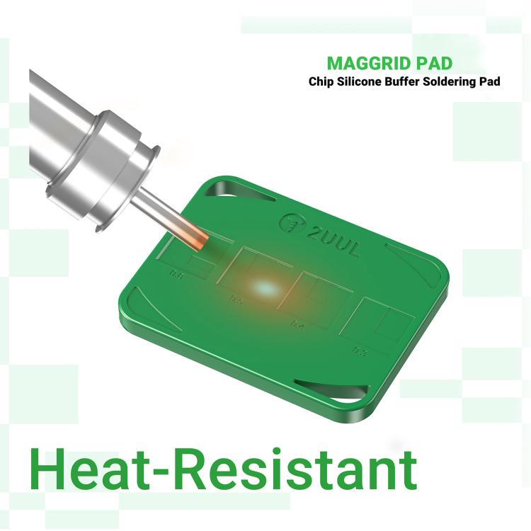 2uul BH15 MagGrid Pad Chip Silicone Buffer Soldering Pad - Working Mat by 2UUL | Online Shopping UK | buy2fix