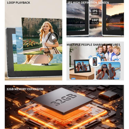 10 inch IPS HD Screen Smart WiFi Advertising Machine, Plug:AU Plug(Black) - 11 inch Below by buy2fix | Online Shopping UK | buy2fix