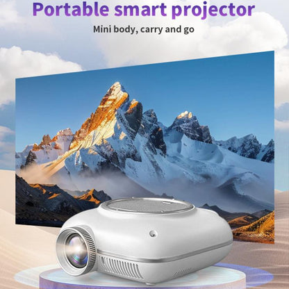 Cheerlux C1 Basic Version 1280x720P 100ANSI Bluetooth 5.1 Smart Projector, AU Plug(White) - Mini Projector by Cheerlux | Online Shopping UK | buy2fix