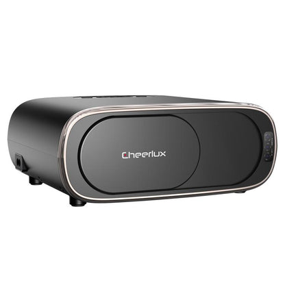 Cheerlux C16A Android Version 1920x1080P 450ANSI Smart Projector, AU Plug(Black) - Mini Projector by Cheerlux | Online Shopping UK | buy2fix