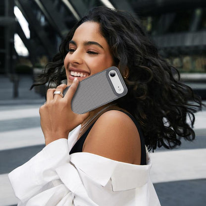 For iPhone Air Carbon Fiber Texture Skin-feel MagSafe Phone Case(Grey) - iPhone Air Cases by buy2fix | Online Shopping UK | buy2fix