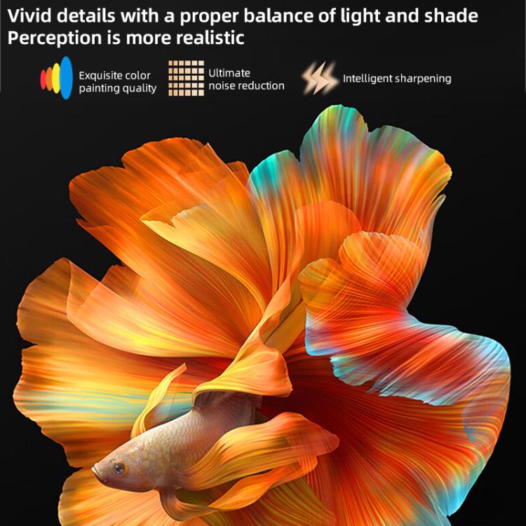 Cheerlux C58A1 Whale OS Version 1920x1080P 650ANSI Smart Projector, US Plug, with Front Display(Tarnish) - Mini Projector by Cheerlux | Online Shopping UK | buy2fix