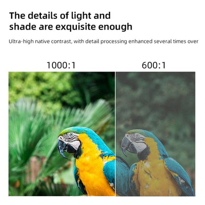 Cheerlux E1C Whale OS Version 1920x1080P 250ANSI Smart Projector, EU Plug(Tarnish) - Mini Projector by Cheerlux | Online Shopping UK | buy2fix