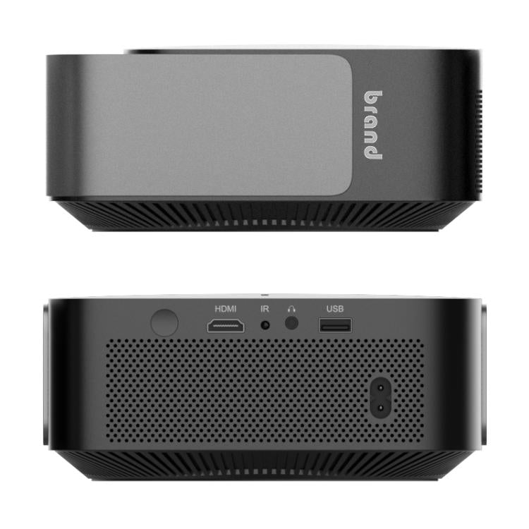 Cheerlux E2C Whale OS Version 1920x1080P 300ANSI Smart Projector, UK Plug(Black) - Mini Projector by Cheerlux | Online Shopping UK | buy2fix