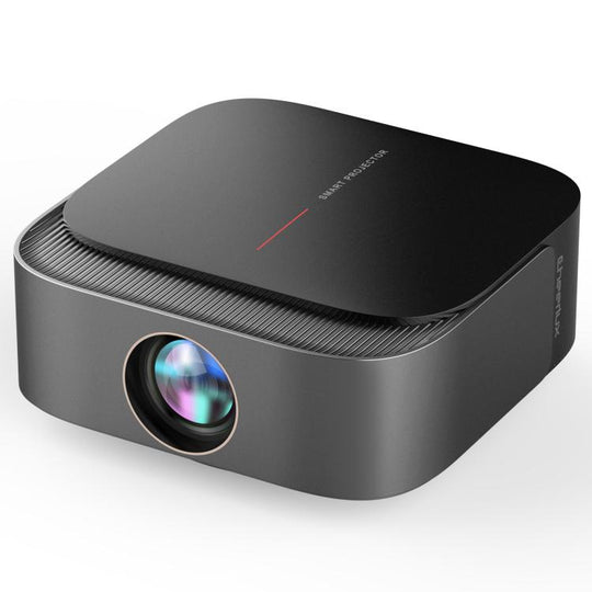 Cheerlux E2C Same Screen Version 1920x1080P 300ANSI Smart Projector, UK Plug(Black)