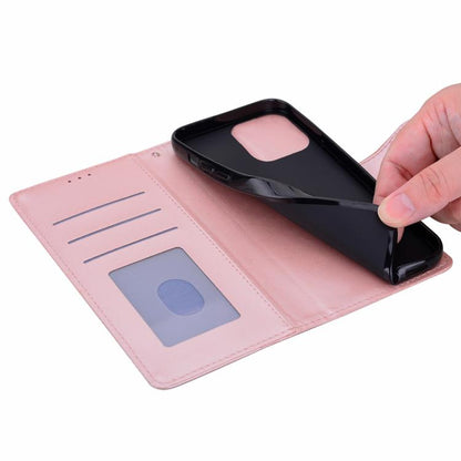 For iPhone Air Embossed Checkered Leather Phone Case(Pink) - iPhone Air Cases by buy2fix | Online Shopping UK | buy2fix