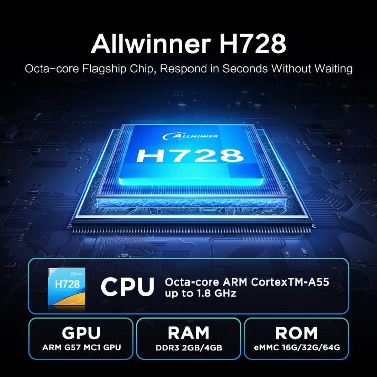 Tanix TX7 8K UHD Android 14 Smart TV Box with Remote Control, 2GB+16GB, Allwinner H728 Octa-Core(AU Plug) - Others by buy2fix | Online Shopping UK | buy2fix