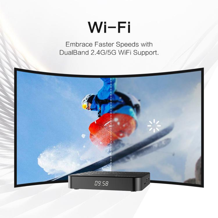 Tanix TX7 8K UHD Android 14 Smart TV Box with Remote Control, 4GB+32GB, Allwinner H728 Octa-Core(EU Plug) - Others by buy2fix | Online Shopping UK | buy2fix