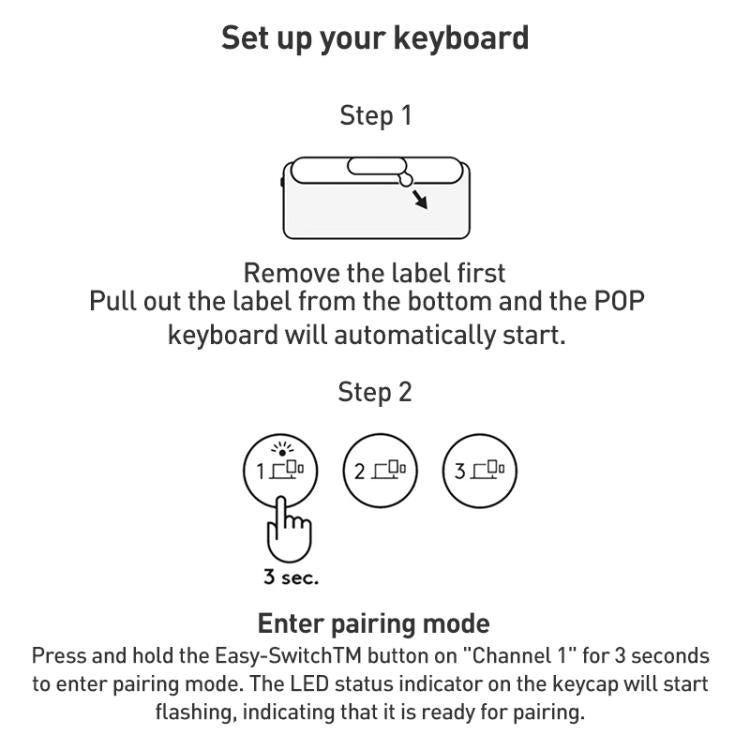 Logitech POP ICON COMBO Wireless Bluetooth Keyboard and Mouse Set(Pink) - Wireless Keyboard by Logitech | Online Shopping UK | buy2fix