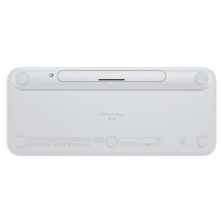 Logitech POP ICON KEYS Wireless Bluetooth Keyboard(White) - Wireless Keyboard by Logitech | Online Shopping UK | buy2fix