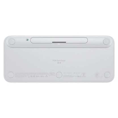 Logitech POP ICON KEYS Wireless Bluetooth Keyboard(White) - Wireless Keyboard by Logitech | Online Shopping UK | buy2fix