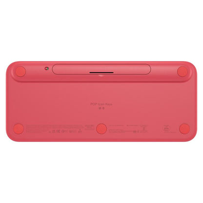 Logitech POP ICON KEYS Wireless Bluetooth Keyboard(Pink) - Wireless Keyboard by Logitech | Online Shopping UK | buy2fix