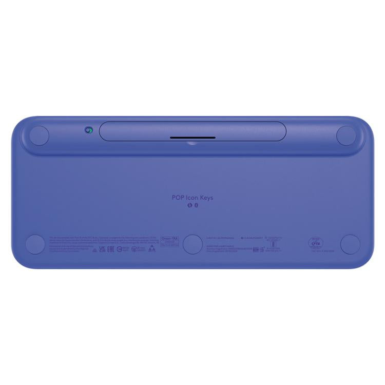 Logitech POP ICON KEYS Wireless Bluetooth Keyboard(Purple) - Wireless Keyboard by Logitech | Online Shopping UK | buy2fix