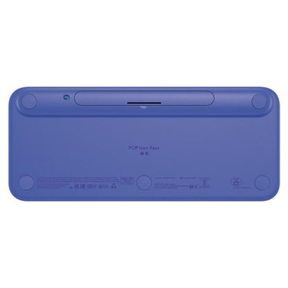 Logitech POP ICON KEYS Wireless Bluetooth Keyboard(Purple) - Wireless Keyboard by Logitech | Online Shopping UK | buy2fix