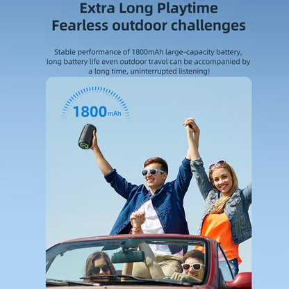 Zealot M2 8W Portable Outdoor RGB Bluetooth Speaker, without Microphone(Camouflage) - Desktop Speaker by ZEALOT | Online Shopping UK | buy2fix