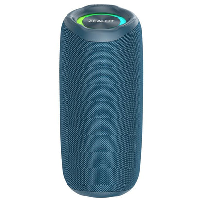 Zealot MP2 20W Portable Outdoor RGB Bluetooth Speaker(Blue) - Desktop Speaker by ZEALOT | Online Shopping UK | buy2fix