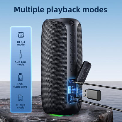 Zealot MP2 20W Portable Outdoor RGB Bluetooth Speaker(Blue) - Desktop Speaker by ZEALOT | Online Shopping UK | buy2fix