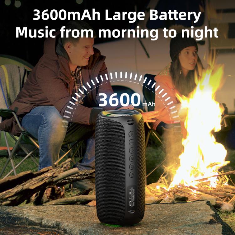 Zealot MP2 20W Portable Outdoor RGB Bluetooth Speaker(Blue) - Desktop Speaker by ZEALOT | Online Shopping UK | buy2fix