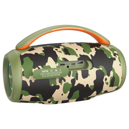 Zealot P12 60W Portable Handheld Outdoor RGB Bluetooth Speaker(Camouflage) - Desktop Speaker by ZEALOT | Online Shopping UK | buy2fix