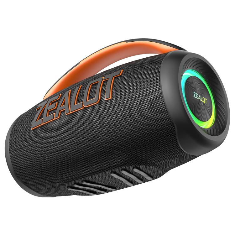 Zealot P12 60W Portable Handheld Outdoor RGB Bluetooth Speaker(Black) - Desktop Speaker by ZEALOT | Online Shopping UK | buy2fix