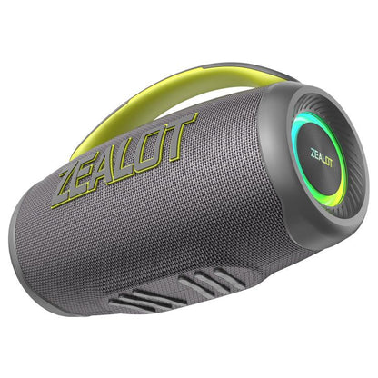 Zealot P12 60W Portable Handheld Outdoor RGB Bluetooth Speaker(Grey) - Desktop Speaker by ZEALOT | Online Shopping UK | buy2fix