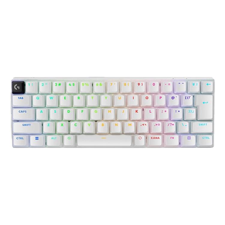 Logitech G PRO X 60 LIGHTSPEED Wireless Gaming Keyboard, GX-L Optical Switches(White) - Wireless Keyboard by Logitech | Online Shopping UK | buy2fix