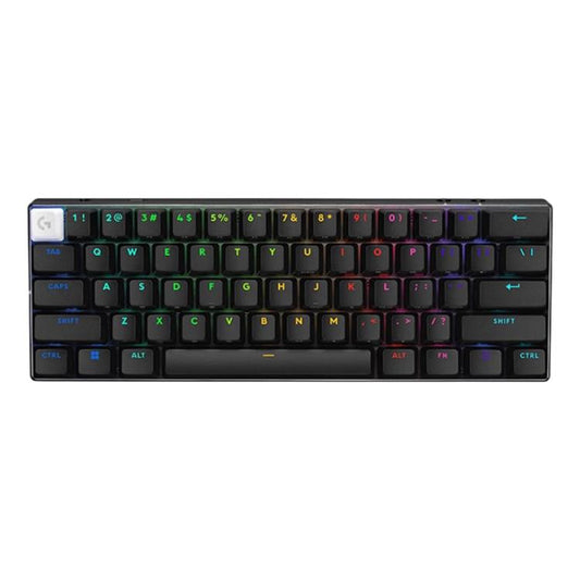 Logitech G PRO X 60 LIGHTSPEED Wireless Gaming Keyboard, GX-L Optical Switches(Black) - Wireless Keyboard by Logitech | Online Shopping UK | buy2fix