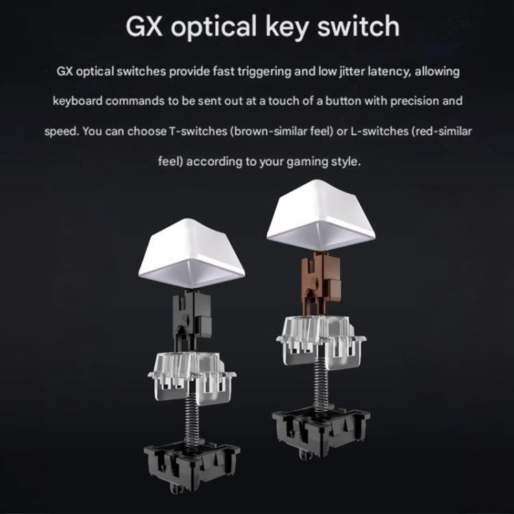 Logitech G PRO X 60 LIGHTSPEED Wireless Gaming Keyboard, GX-L Optical Switches(White) - Wireless Keyboard by Logitech | Online Shopping UK | buy2fix