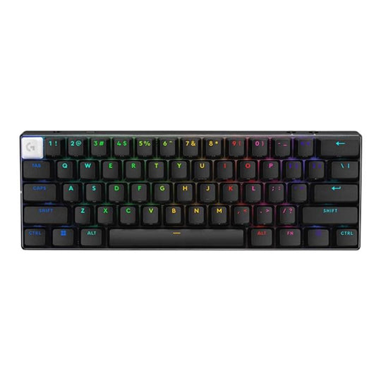 Logitech G PRO X 60 LIGHTSPEED Wireless Gaming Keyboard, GX-T Optical Switches(Black)