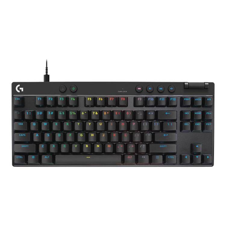 Logitech G PRO X TKL RAPID Magnetic Switches Wireless Gaming Keyboard(Black) - Wireless Keyboard by Logitech | Online Shopping UK | buy2fix