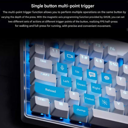 Logitech G PRO X TKL RAPID Magnetic Switches Wireless Gaming Keyboard(Black) - Wireless Keyboard by Logitech | Online Shopping UK | buy2fix