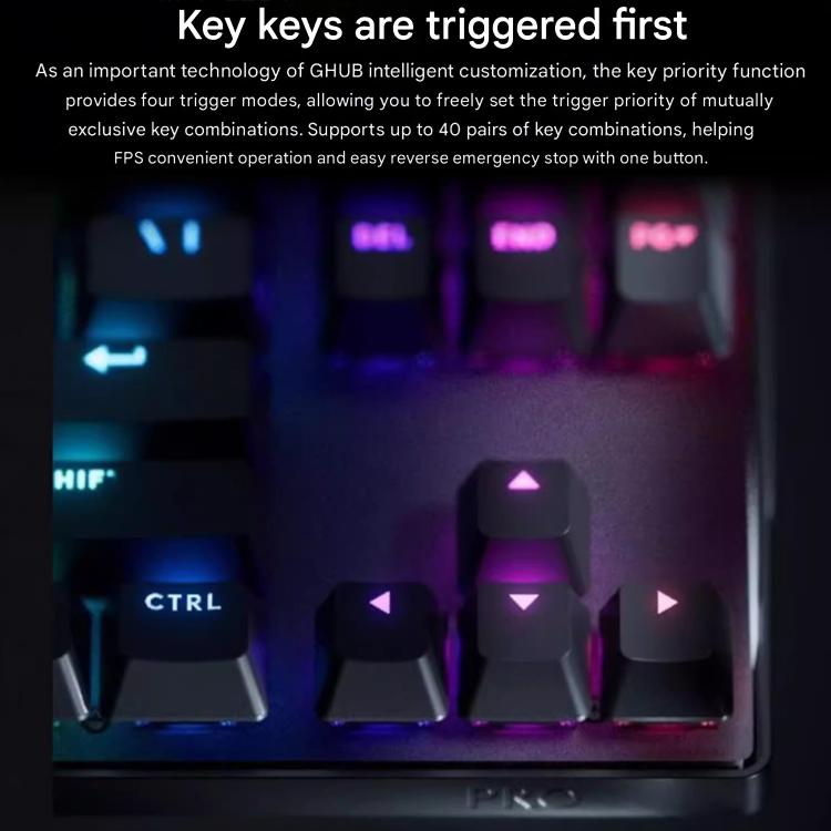 Logitech G PRO X TKL RAPID Magnetic Switches Wireless Gaming Keyboard(White) - Wireless Keyboard by Logitech | Online Shopping UK | buy2fix