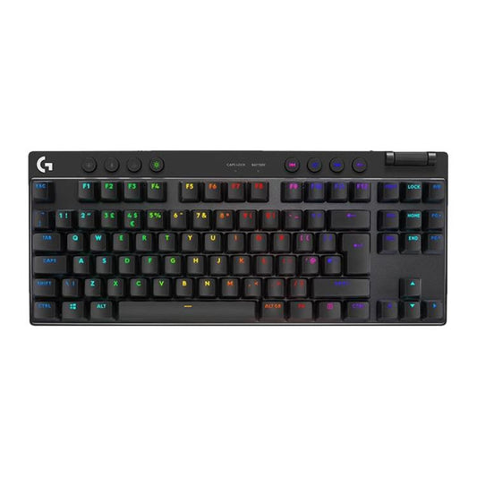 Logitech G PRO X TKL Wireless Gaming Keyboard, GX-L Mechanical Switches(Black) - Wireless Keyboard by Logitech | Online Shopping UK | buy2fix