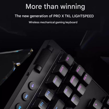 Logitech G PRO X TKL Wireless Gaming Keyboard, GX-L Mechanical Switches(Black) - Wireless Keyboard by Logitech | Online Shopping UK | buy2fix