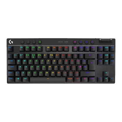 Logitech G PRO X TKL Wireless Gaming Keyboard, GX-T Mechanical Switches(Black) - Wireless Keyboard by Logitech | Online Shopping UK | buy2fix