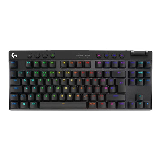 Logitech G PRO X TKL Wireless Gaming Keyboard, GX-T Mechanical Switches(Black) - Wireless Keyboard by Logitech | Online Shopping UK | buy2fix