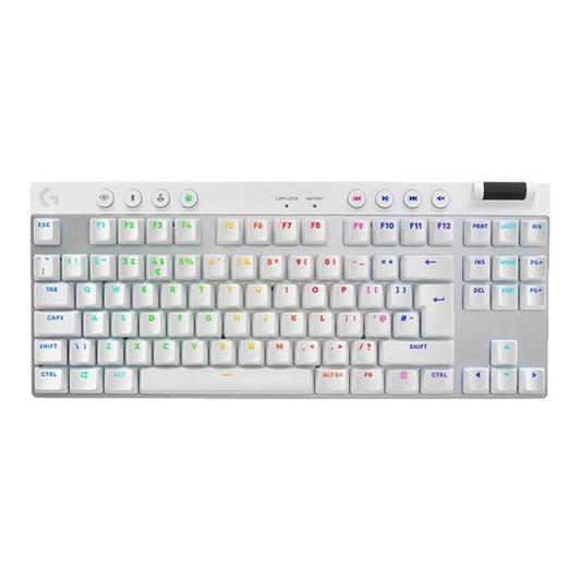 Logitech G PRO X TKL Wireless Gaming Keyboard, GX-T Mechanical Switches(White) - Wireless Keyboard by Logitech | Online Shopping UK | buy2fix