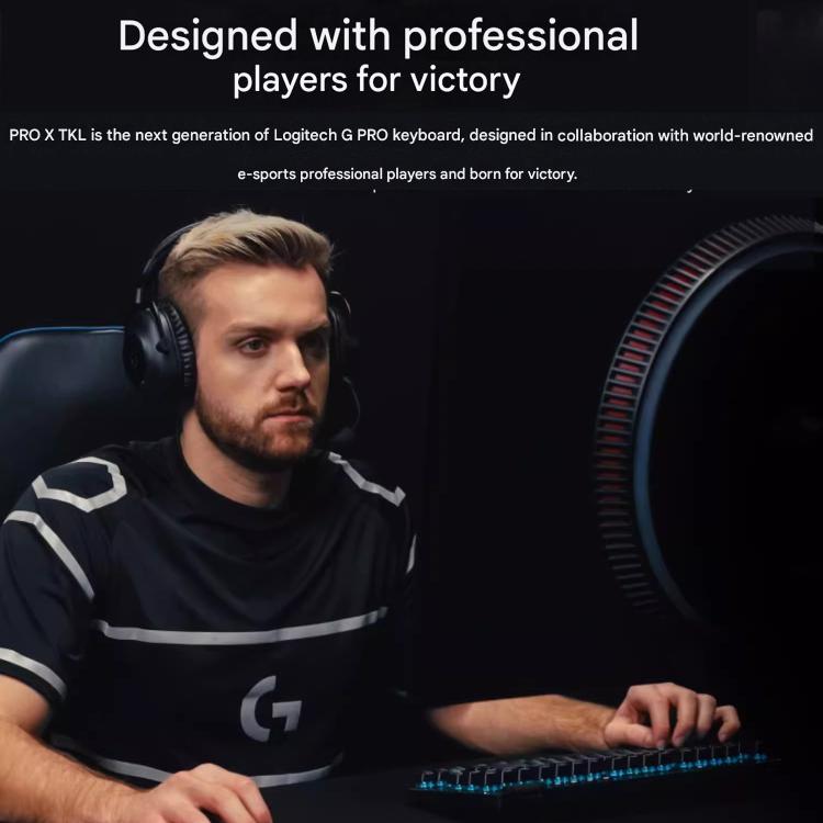 Logitech G PRO X TKL Wireless Gaming Keyboard, GX-T Mechanical Switches(White) - Wireless Keyboard by Logitech | Online Shopping UK | buy2fix